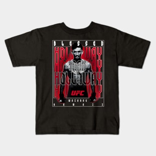 Official UFC Max Holloway Contender 2024 Kids T-Shirt